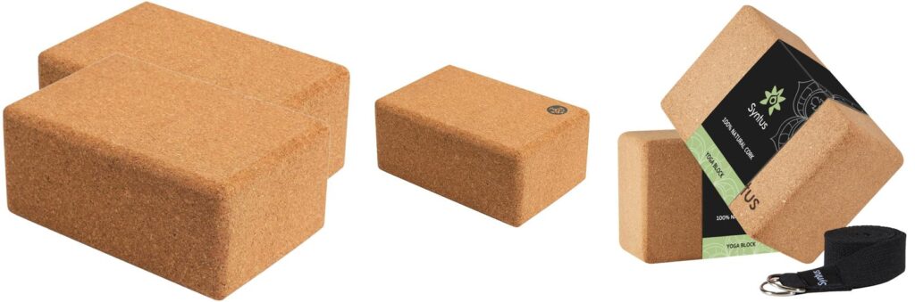 Best Cork Yoga Blocks combined image