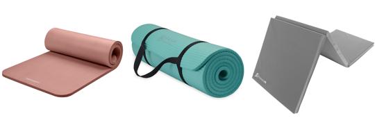 Best Cushioned Yoga Mat combined image