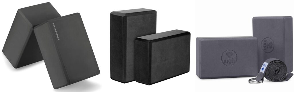 Best Firm Yoga Blocks combined image