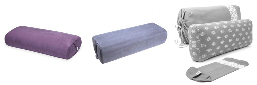 Best Firm Yoga Bolster combined image