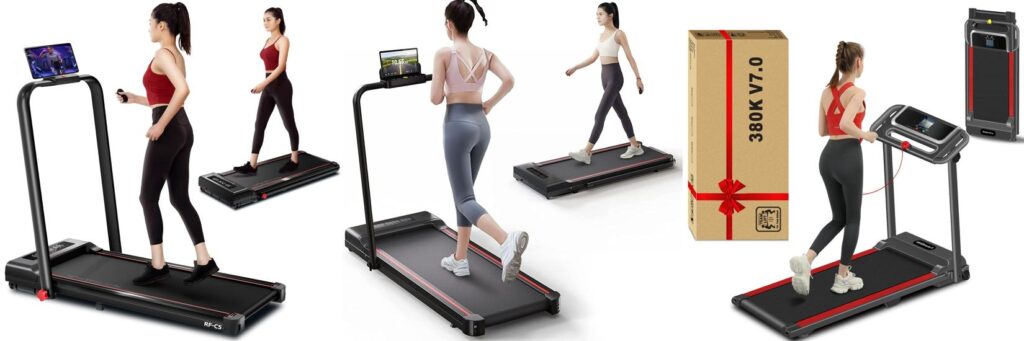 Best Folding Treadmill For Small Space combined image