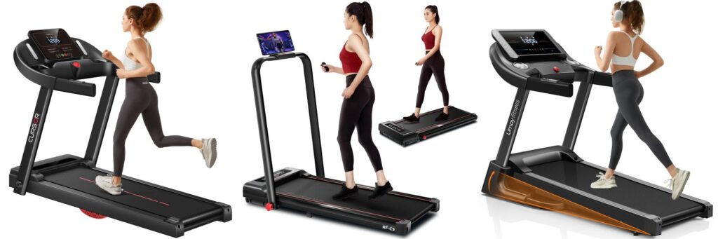 Best Inexpensive Treadmill combined image