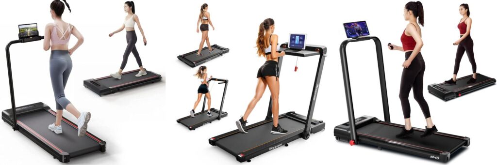 Best Space Saving Treadmill combined image