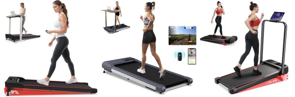 Best Treadmill For Incline Walking combined image