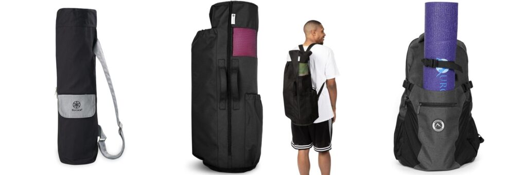 Best Yoga Mat Backpack combined image