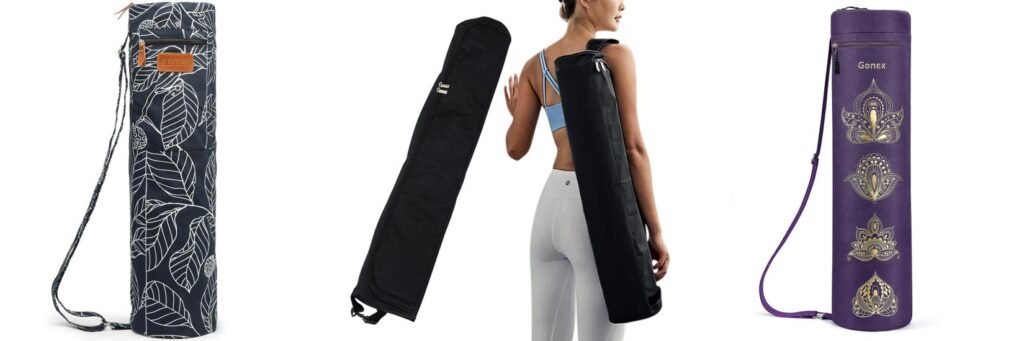 Best Yoga Mat Carrier Bag combined image