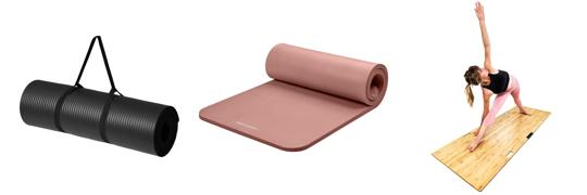 Best Yoga Mat For Carpet combined image